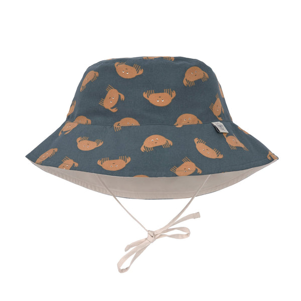 Lassig Swimwear - Sun Protection Bucket Hat - Crabs Blue – Kidz District