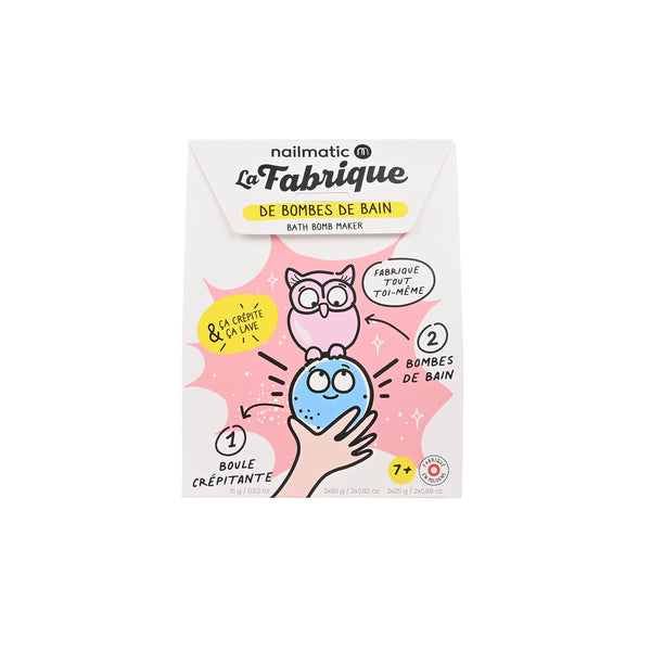 Nailmatic Kids - Crackling Bath Bomb + Bath Bomb maker