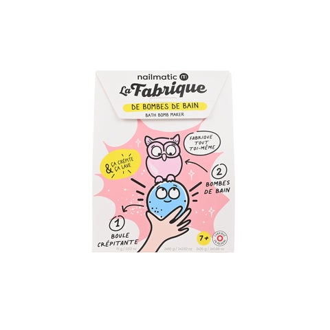 Nailmatic Kids - Crackling Bath Bomb + Bath Bomb maker