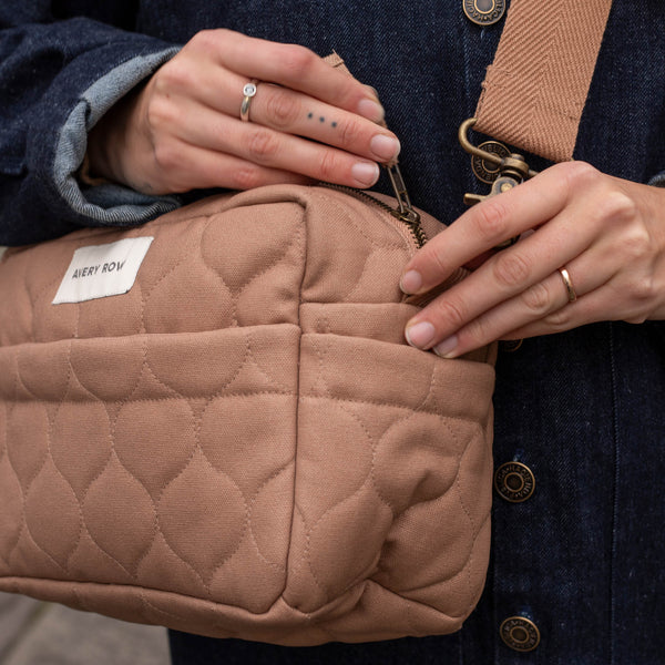 Avery Row - Pram Organiser Bag - Latte