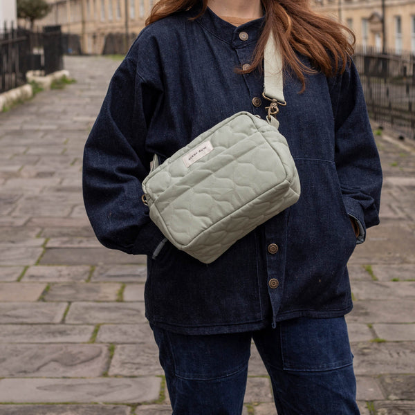 Avery Row - Pram Organiser Bag - Sage