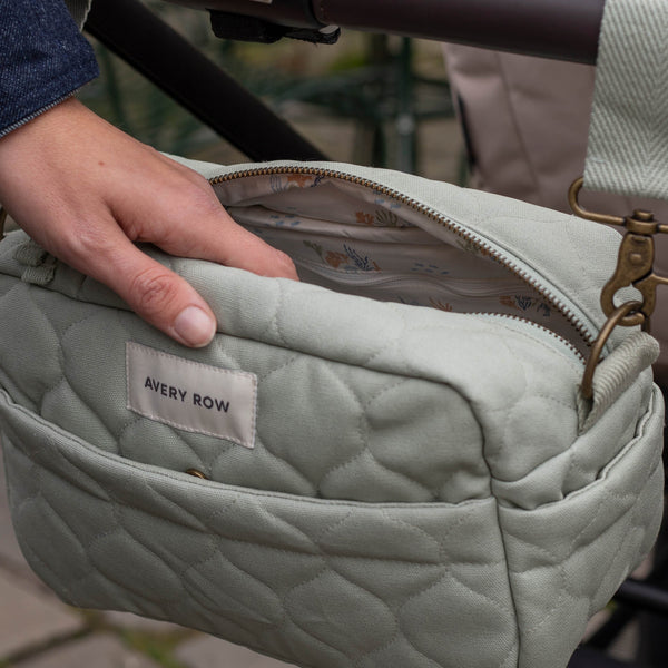 Avery Row - Pram Organiser Bag - Sage