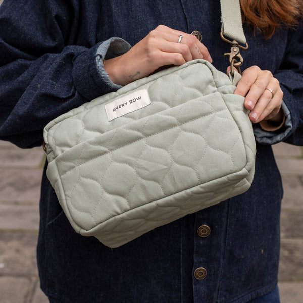 Avery Row - Pram Organiser Bag - Sage