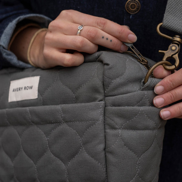 Avery Row - Pram Organiser Bag - Flint