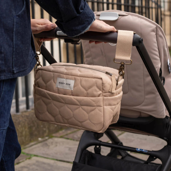 Avery Row - Pram Organiser Bag - Natural