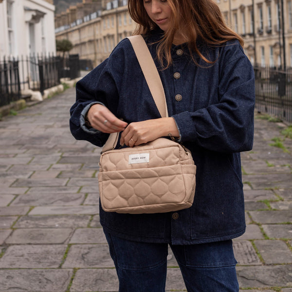 Avery Row - Pram Organiser Bag - Natural