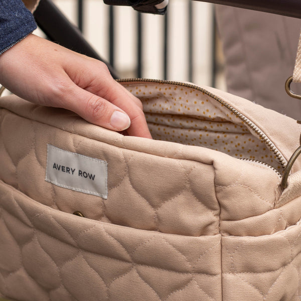 Avery Row - Pram Organiser Bag - Natural
