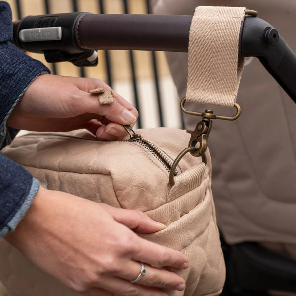 Avery Row - Pram Organiser Bag - Natural