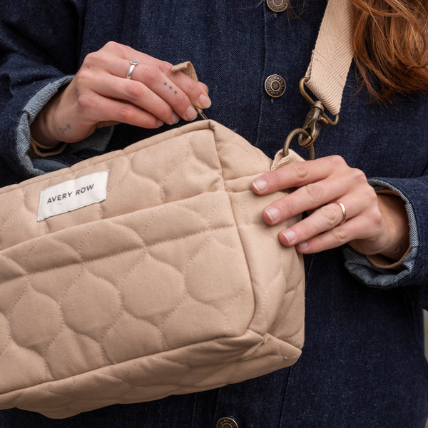 Avery Row - Pram Organiser Bag - Natural