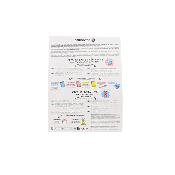 Nailmatic Kids - Crackling Bath Bomb + Soap