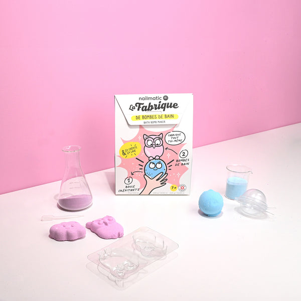 Nailmatic Kids - Crackling Bath Bomb + Bath Bomb maker