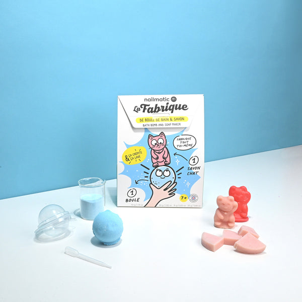 Nailmatic Kids - Crackling Bath Bomb + Soap