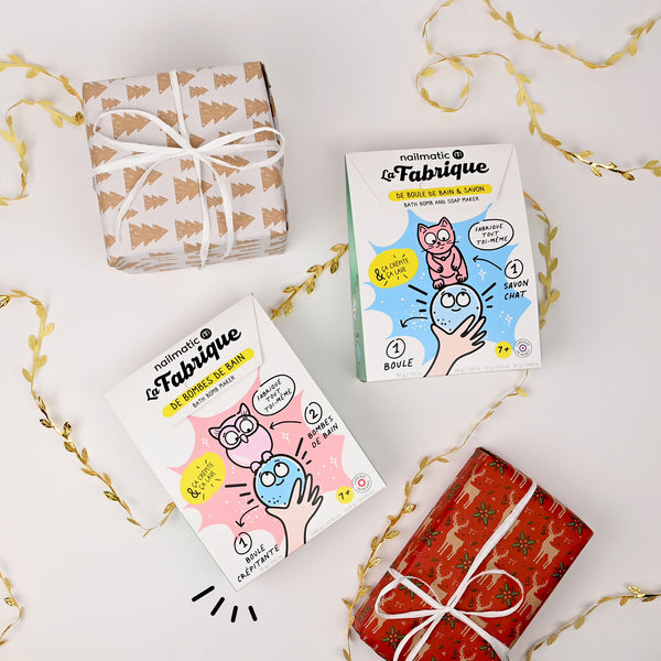 Nailmatic Kids - Crackling Bath Bomb + Soap