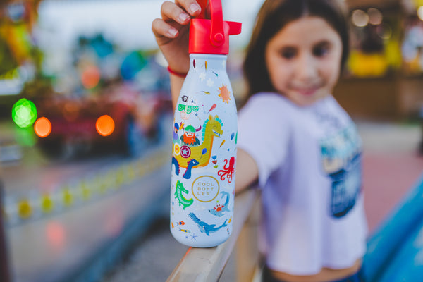 Cool Bottles - Kids 350ml - Playland Series - Brave Vikings