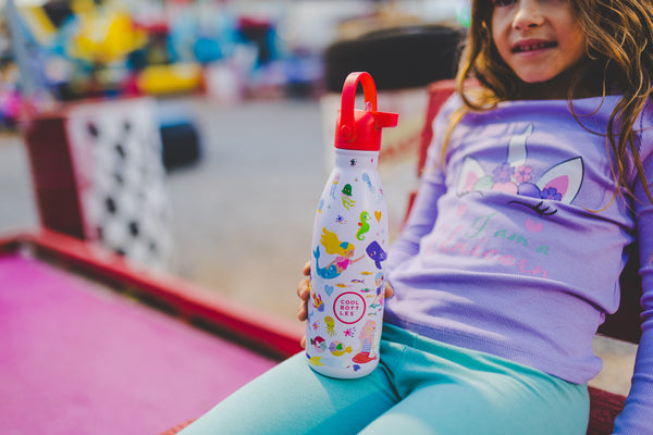 Cool Bottles - Kids 350ml - Playland Series - Sweet Mermaids