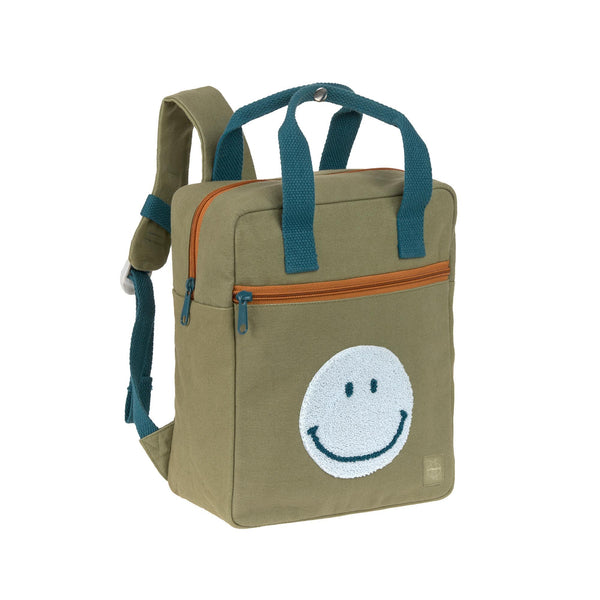 Lassig - Little Gang - Square Backpack Small GOTS - Little One & Me Olive