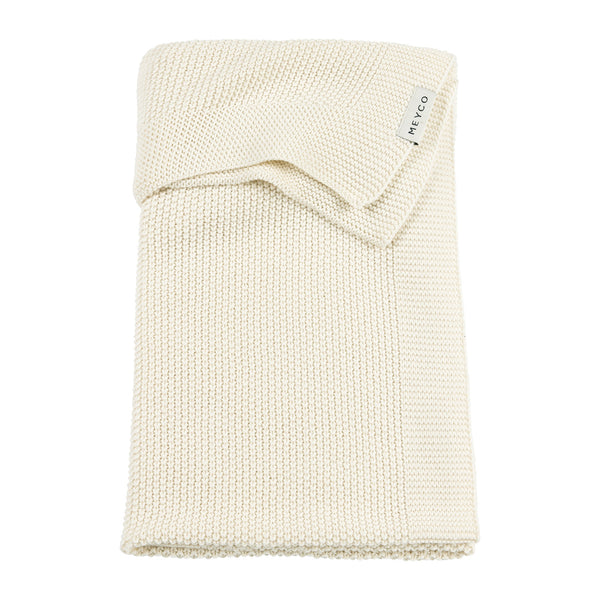 Meyco Baby - Blanket Mini Relief Jeans Blue