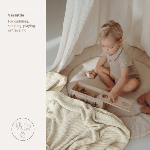 Meyco Baby - Blanket Mini Relief Natural