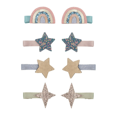 Mimi & Lula -  Over the rainbow mini clips LITTLE PRINCE