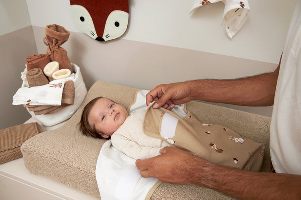 Meyco Baby - SwaddleMeyco swaddle - Branches Multicolour