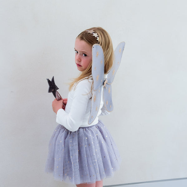 Mimi & Lula - New starry night wings - Grey