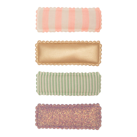 Mimi & Lula - Stripy rectangular clic clacs