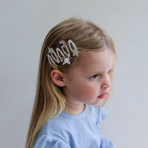 Mimi & Lula - Celeste unicorn mini clic clacs