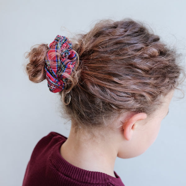 Mimi & Lula - Giant Tartan Scrunchies