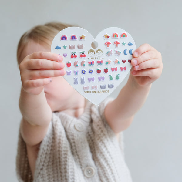 Mimi & Lula - Mixed novelty stick on earrings