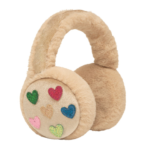 Mimi & Lula - Jazzy heart earmuffs
