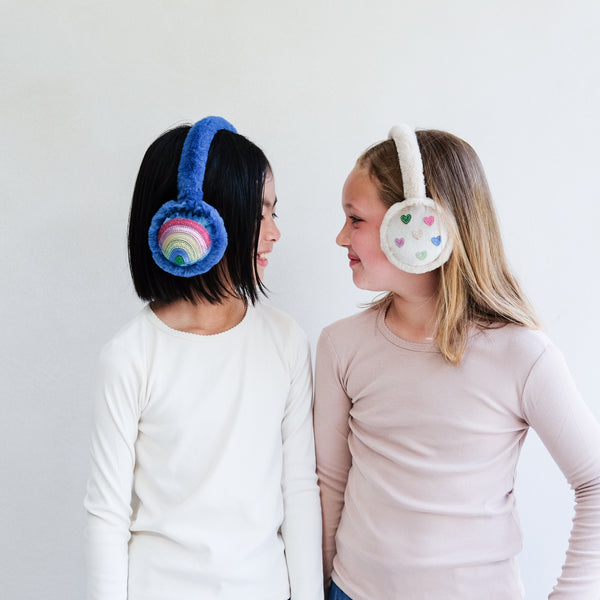 Mimi & Lula - Jazzy heart earmuffs