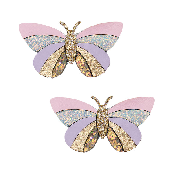 Mimi & Lula - Striped butterfly clips
