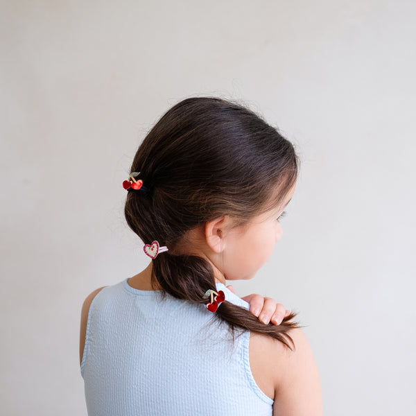 Mimi & Lula - Red cherries mini ponies