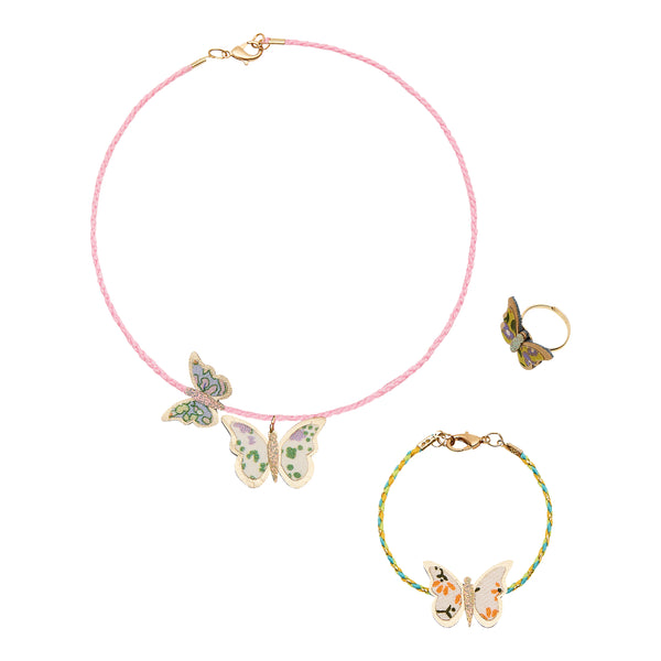 Mimi & Lula -Butterly jewellery set
