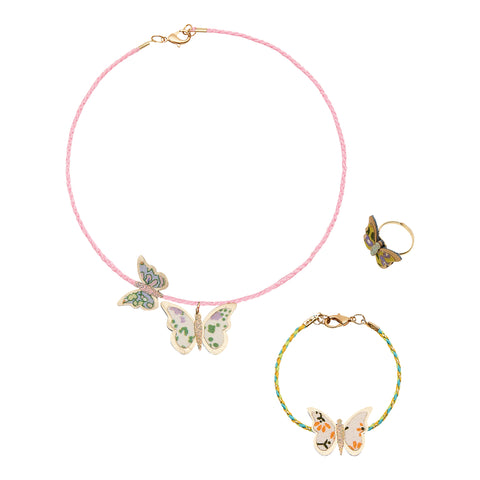 Mimi & Lula -Butterly jewellery set