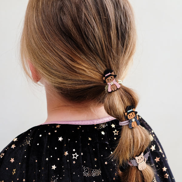 Mimi & Lula - Halloween Cat Mini Hair Ties