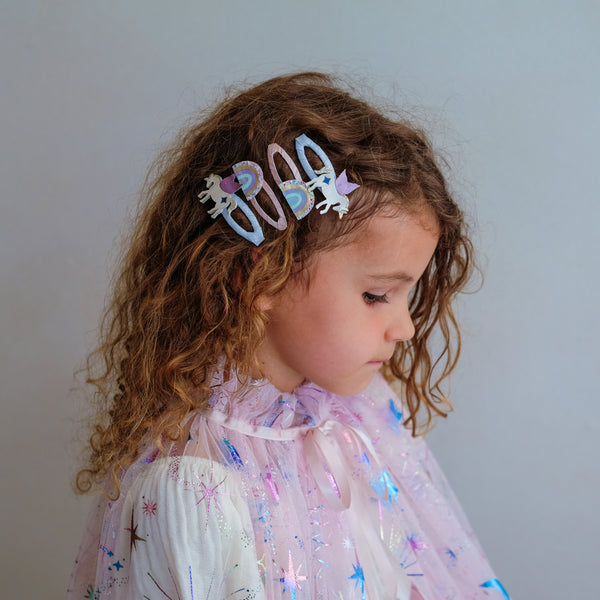 Mimi & Lula - Unicorn And Rainbow Hair Clips