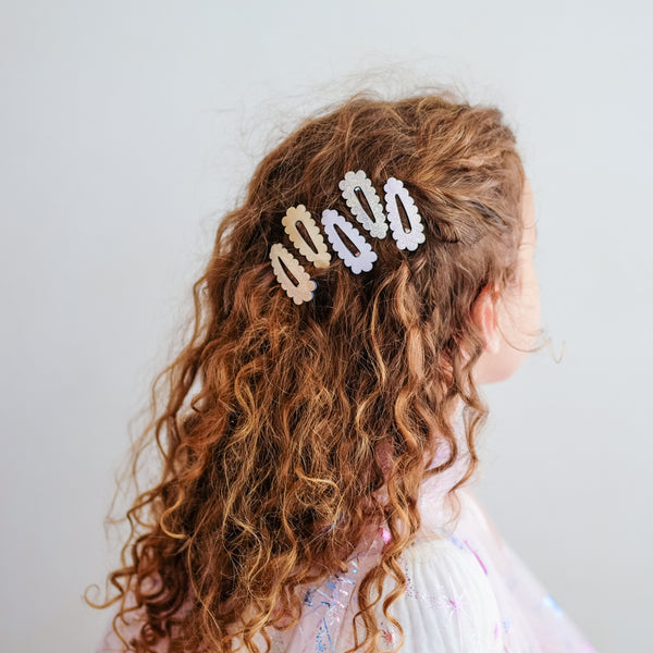 Mimi & Lula - Dreamwish Scalloped Mini Hair Clips
