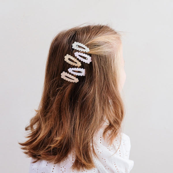 Mimi & Lula - Dreamwish Scalloped Mini Hair Clips