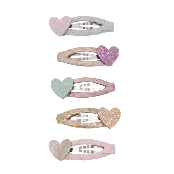 Mimi & Lula - Teeny Heart Mini Hair Clips