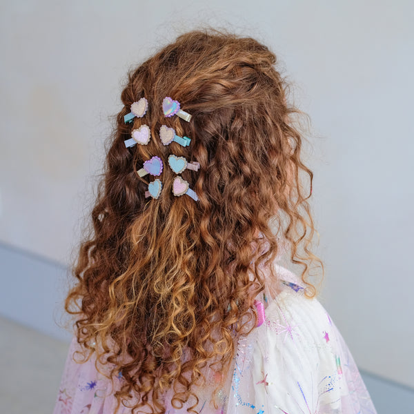 Mimi & Lula - Scalloped Heart Salon Hair Clips