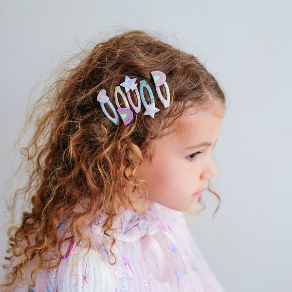 Mimi & Lula - Rainbow Mini Hair Clips