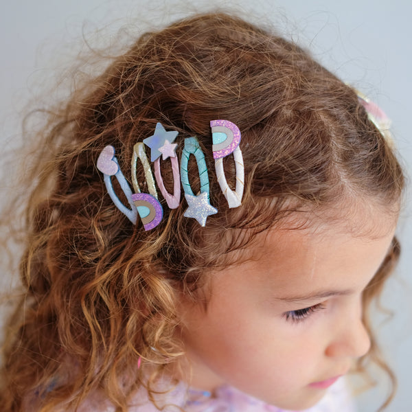 Mimi & Lula - Rainbow Mini Hair Clips