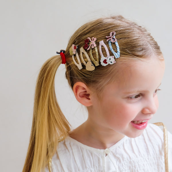 Mimi & Lula - Kittybow Mini Hair Clips