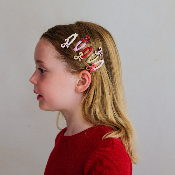 Mimi & Lula - Cutesy Bow Mini Hair Clips