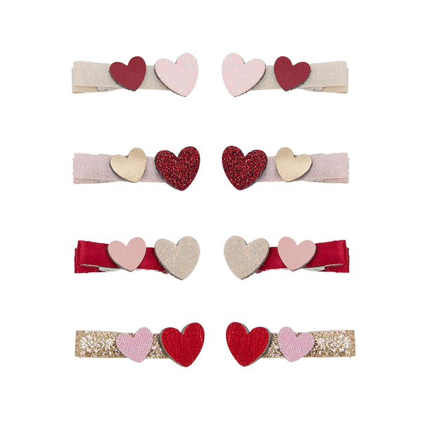 Mimi & Lula - Teeny Weeny Heart Salon Hair Clips