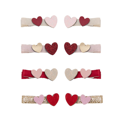Mimi & Lula - Teeny Weeny Heart Salon Hair Clips