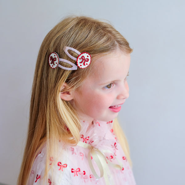 Mimi & Lula - Framed Bow Hair Clips