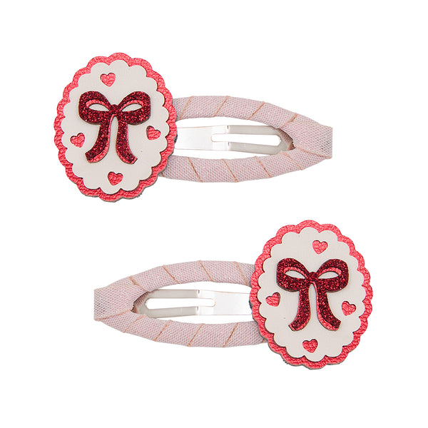 Mimi & Lula - Framed Bow Hair Clips