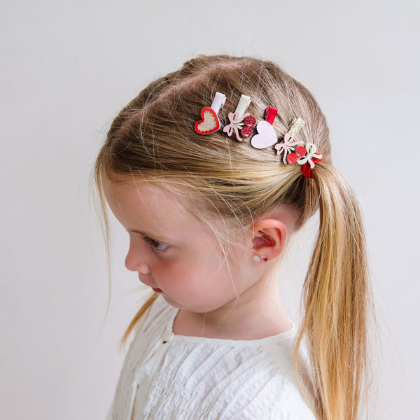 Mimi & Lula - Fancy Cherries Salon Hair Clips
